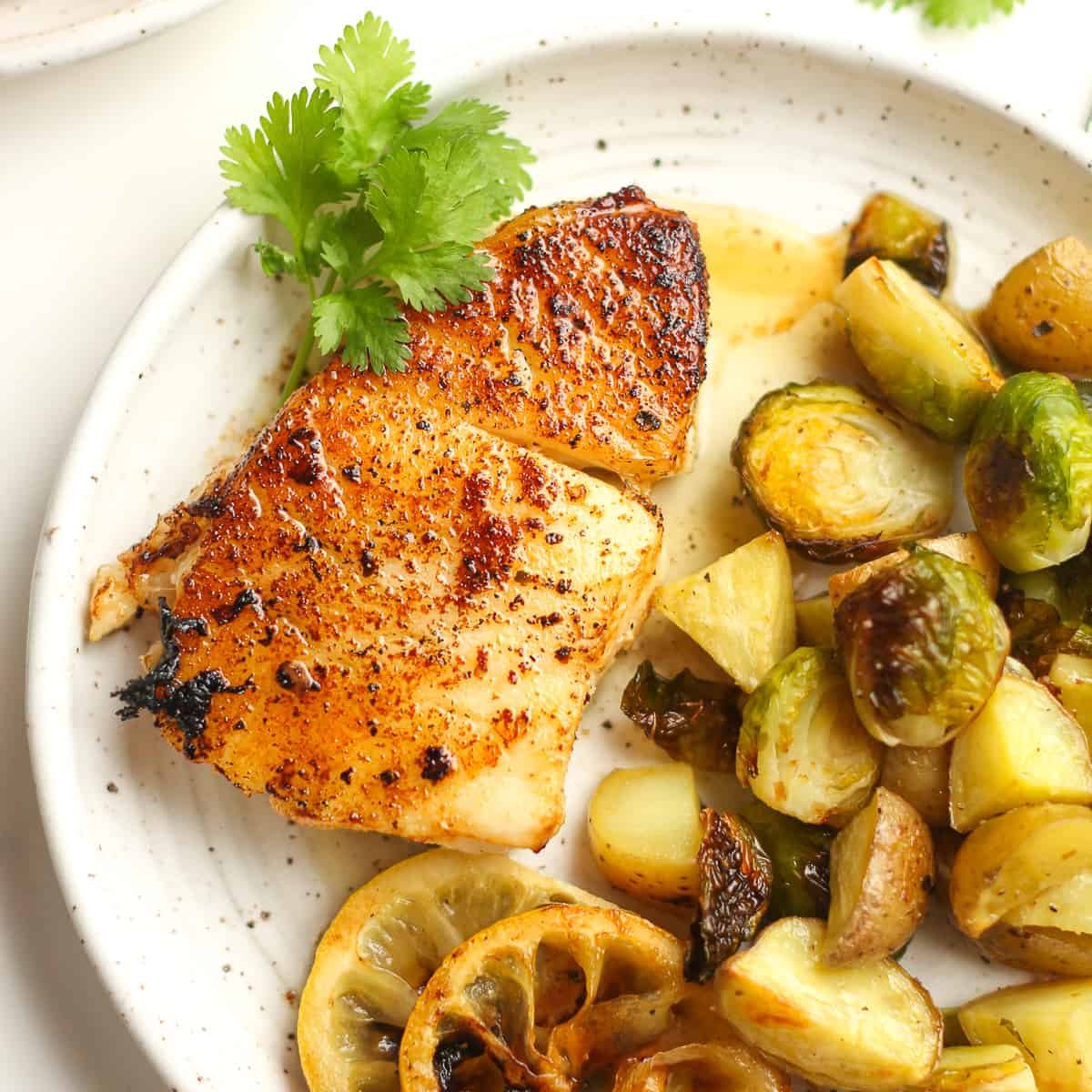 Pan-Seared Sea Bass